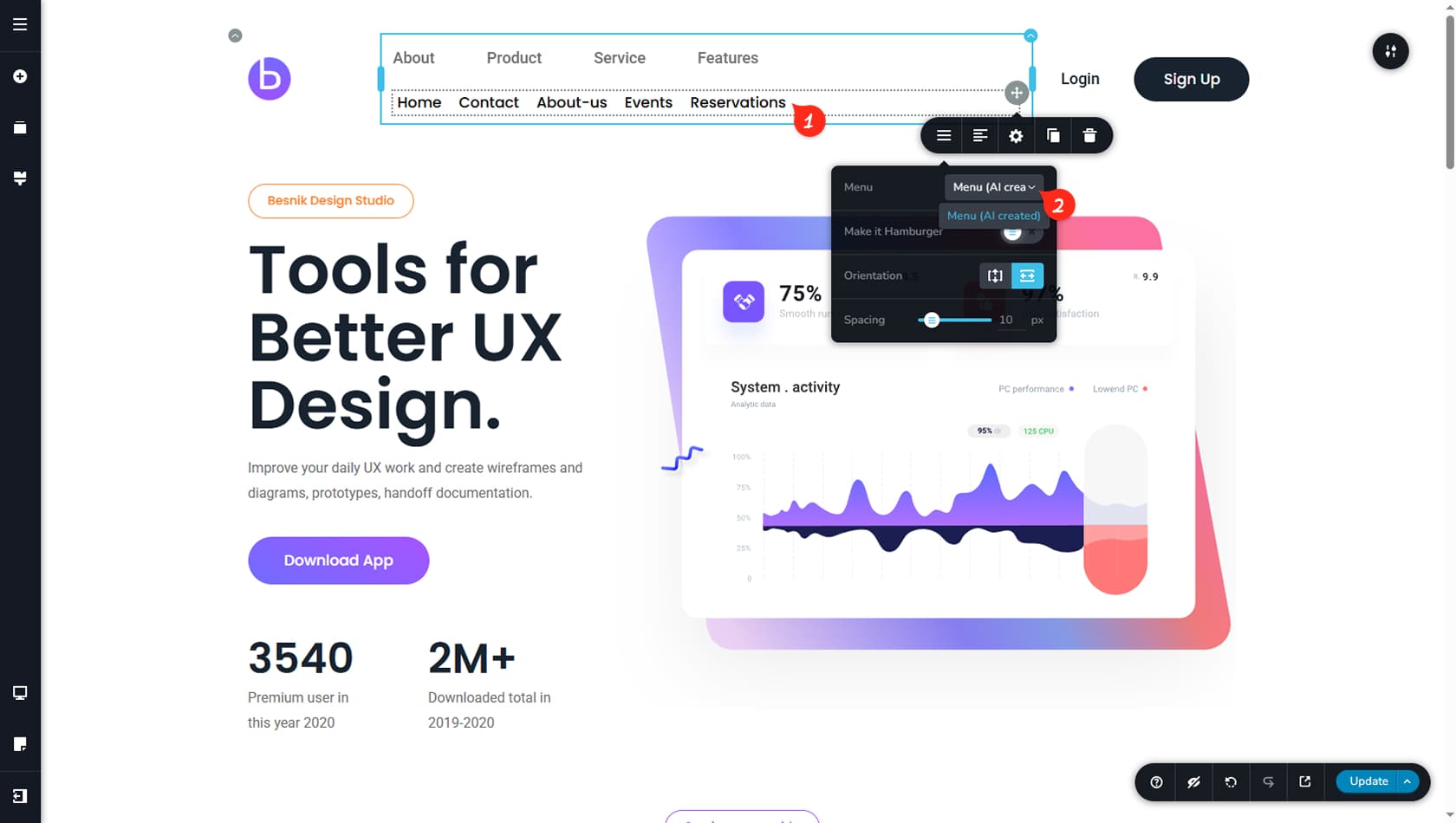 Editor UI Overview