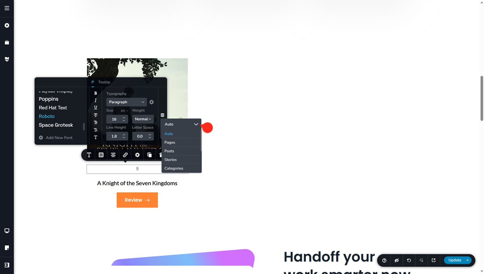 Editor UI Overview