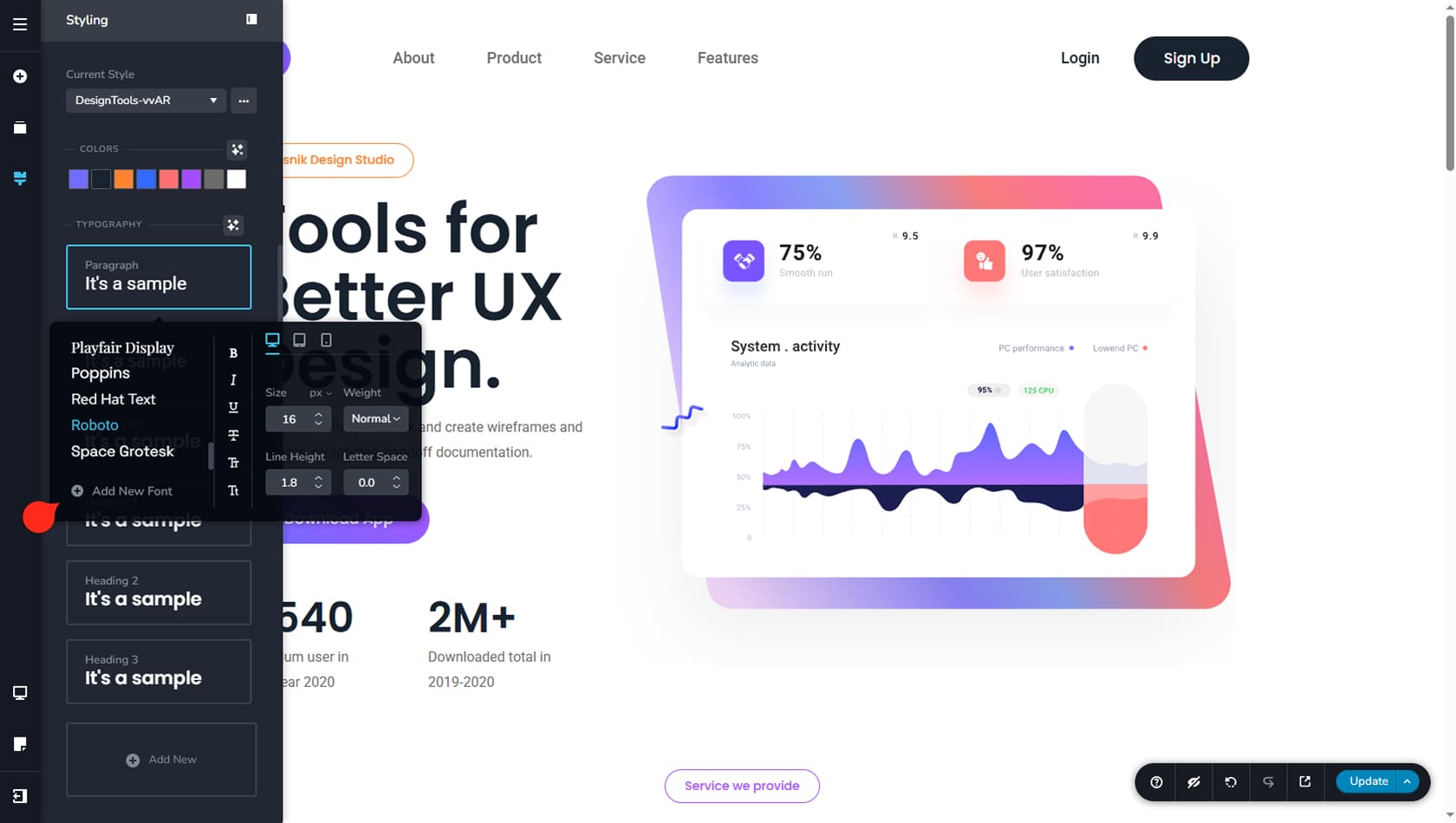 Editor UI Overview