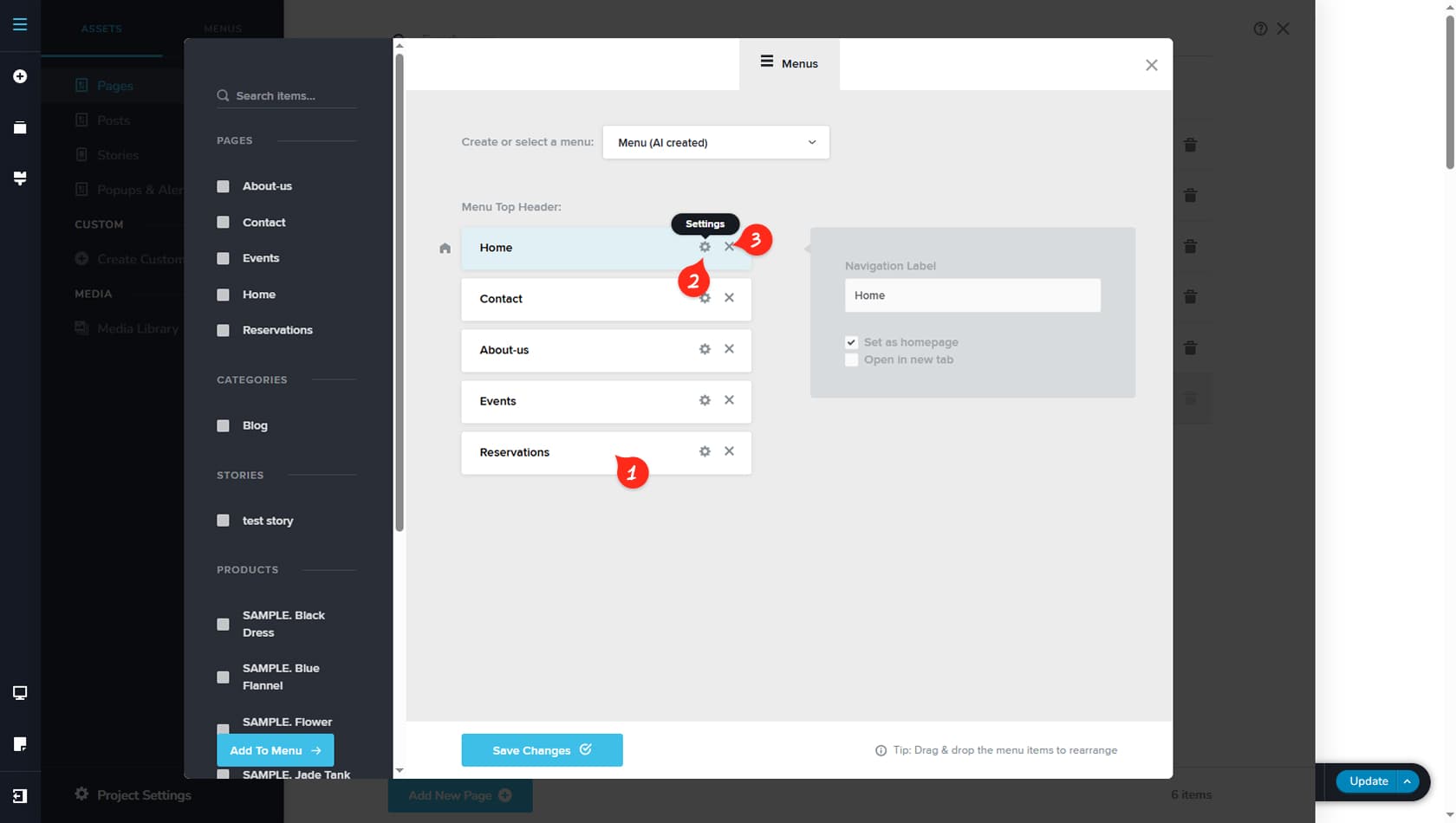 Editor UI Overview