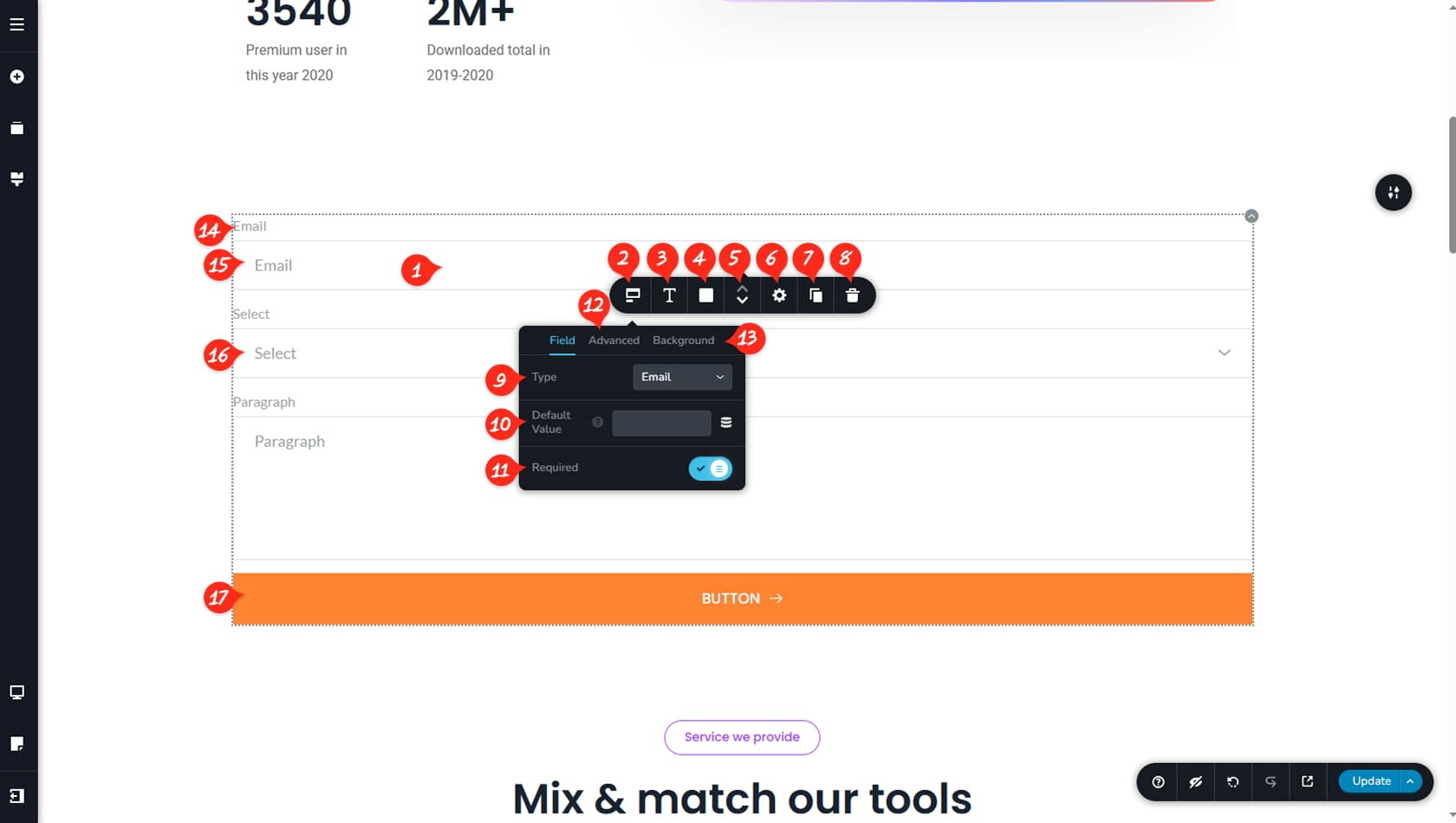 Editor UI Overview