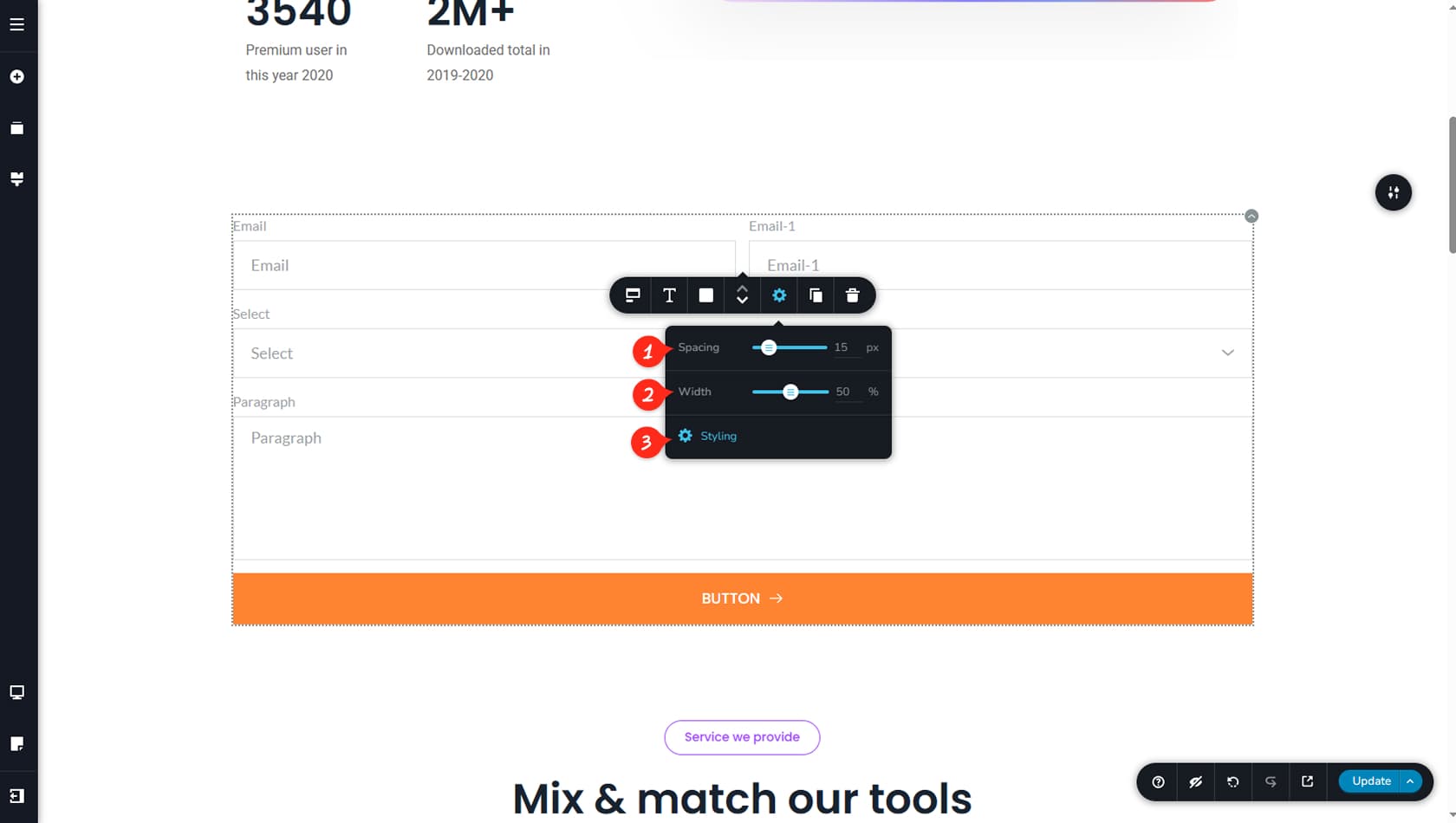 Editor UI Overview