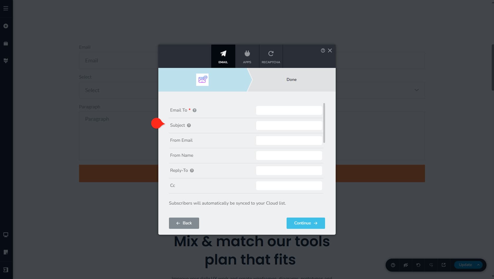 Editor UI Overview
