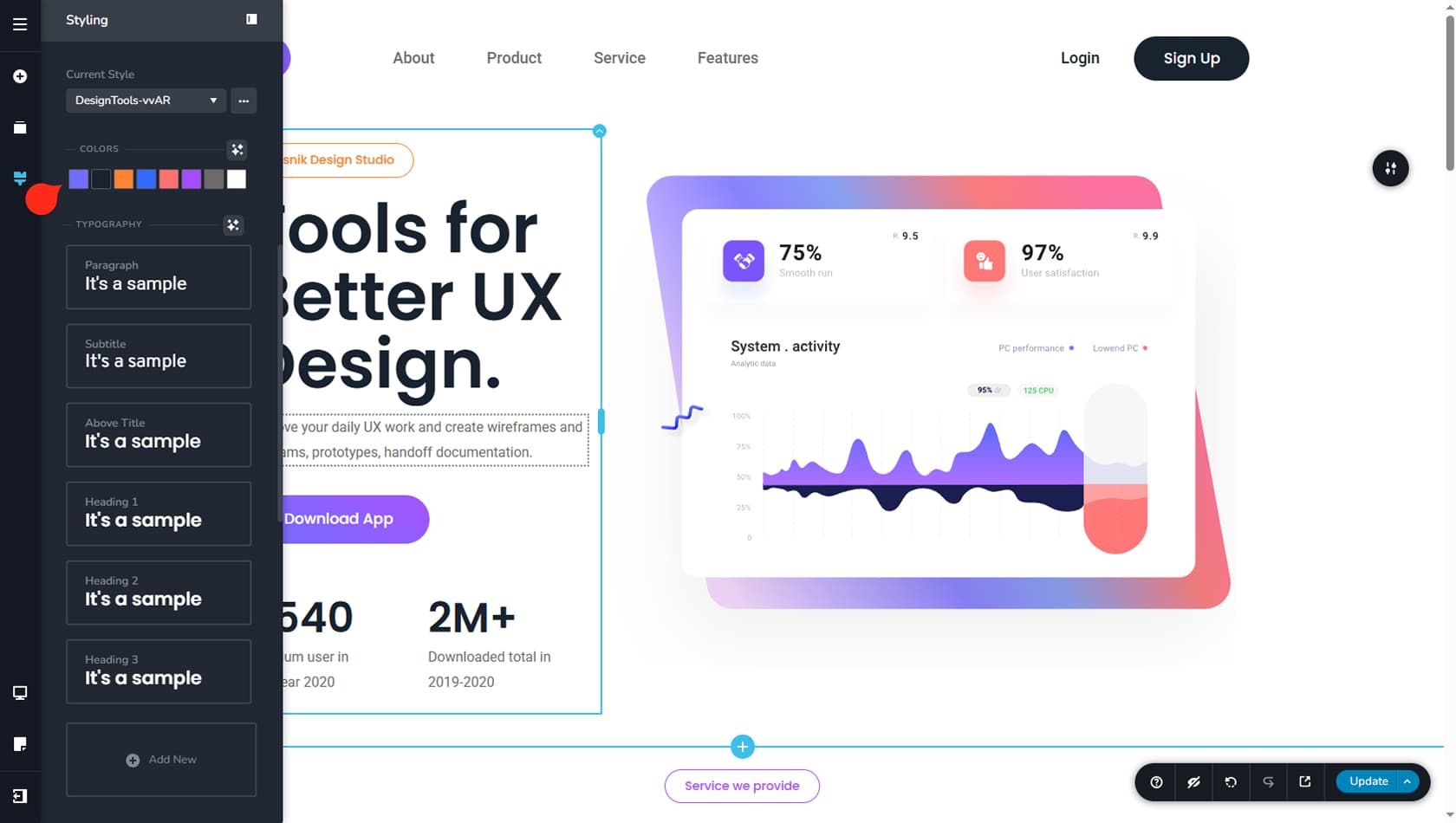 Editor UI Overview