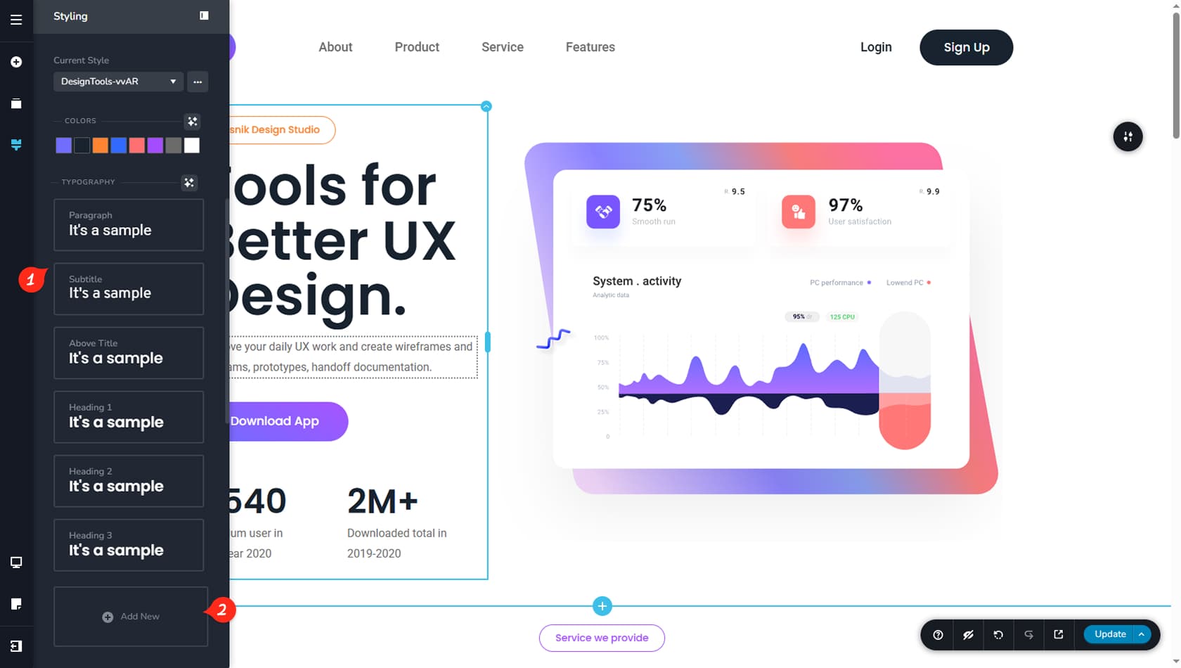 Editor UI Overview