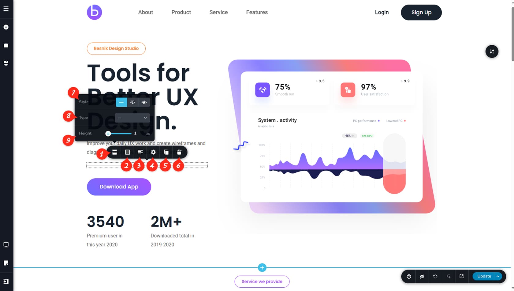 Editor UI Overview