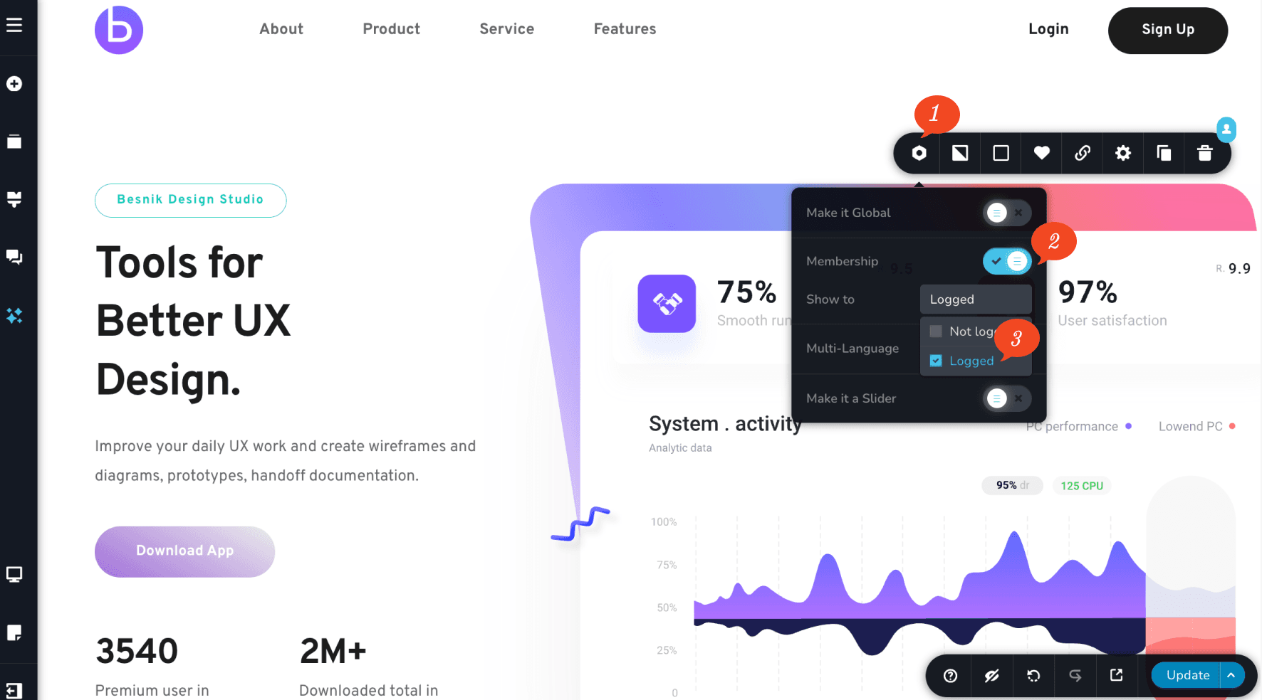 Editor UI Overview