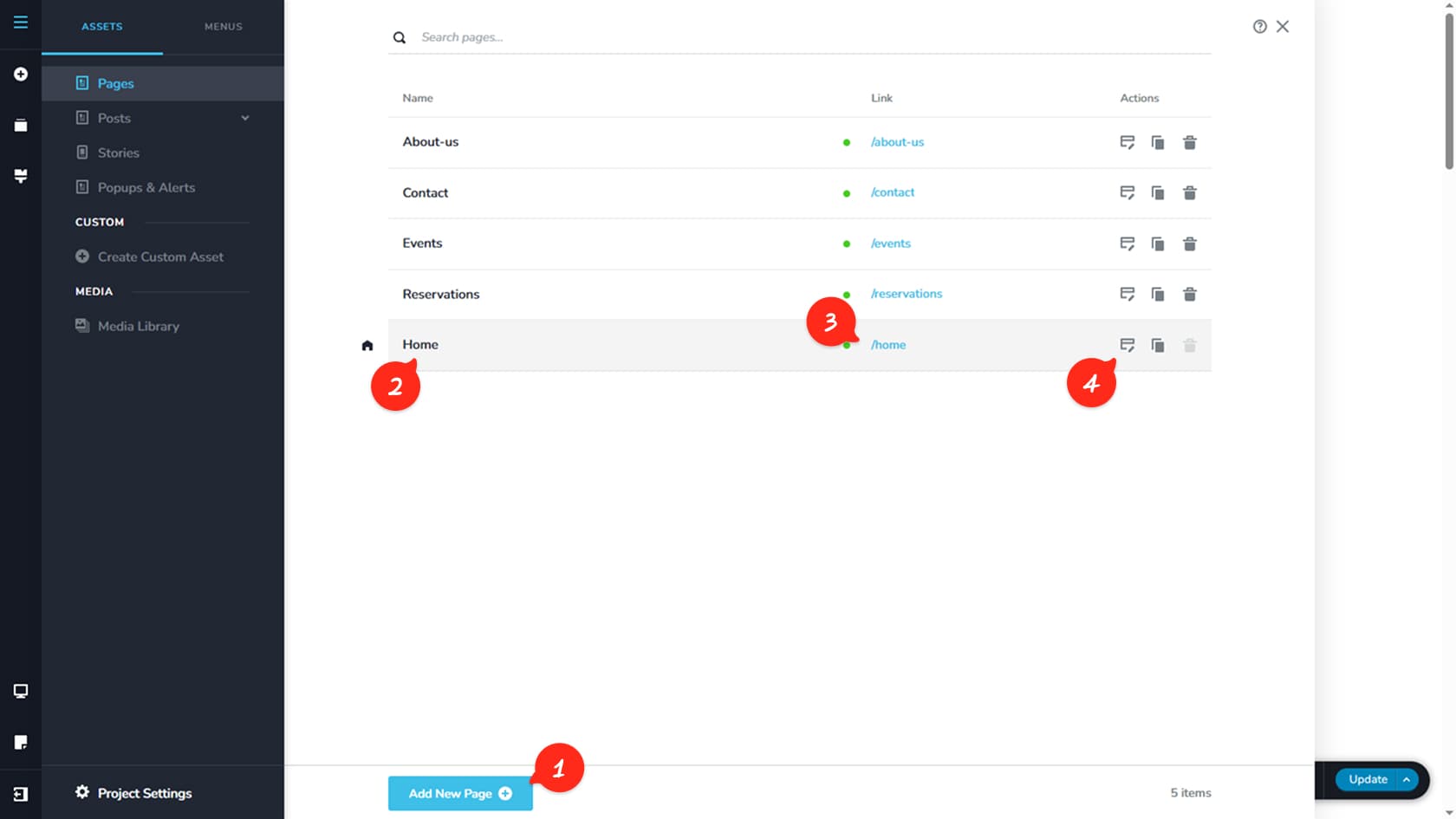Editor UI Overview