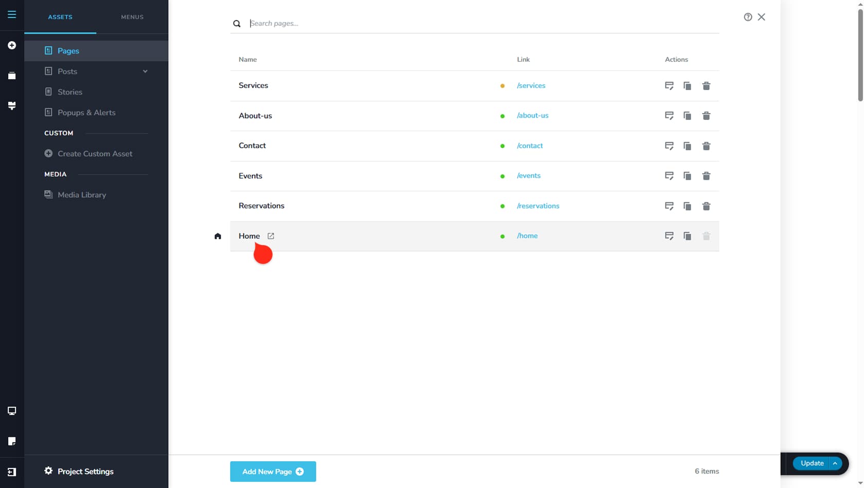 Editor UI Overview