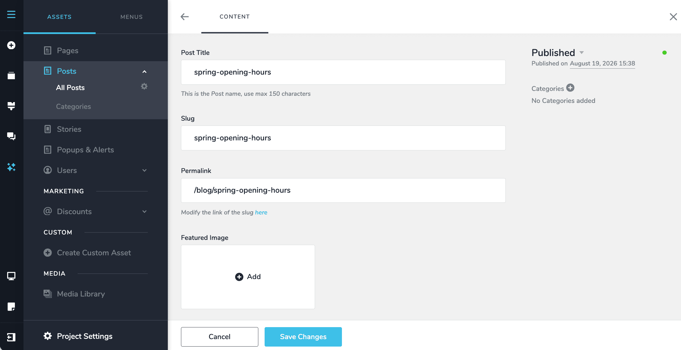 Editor UI Overview