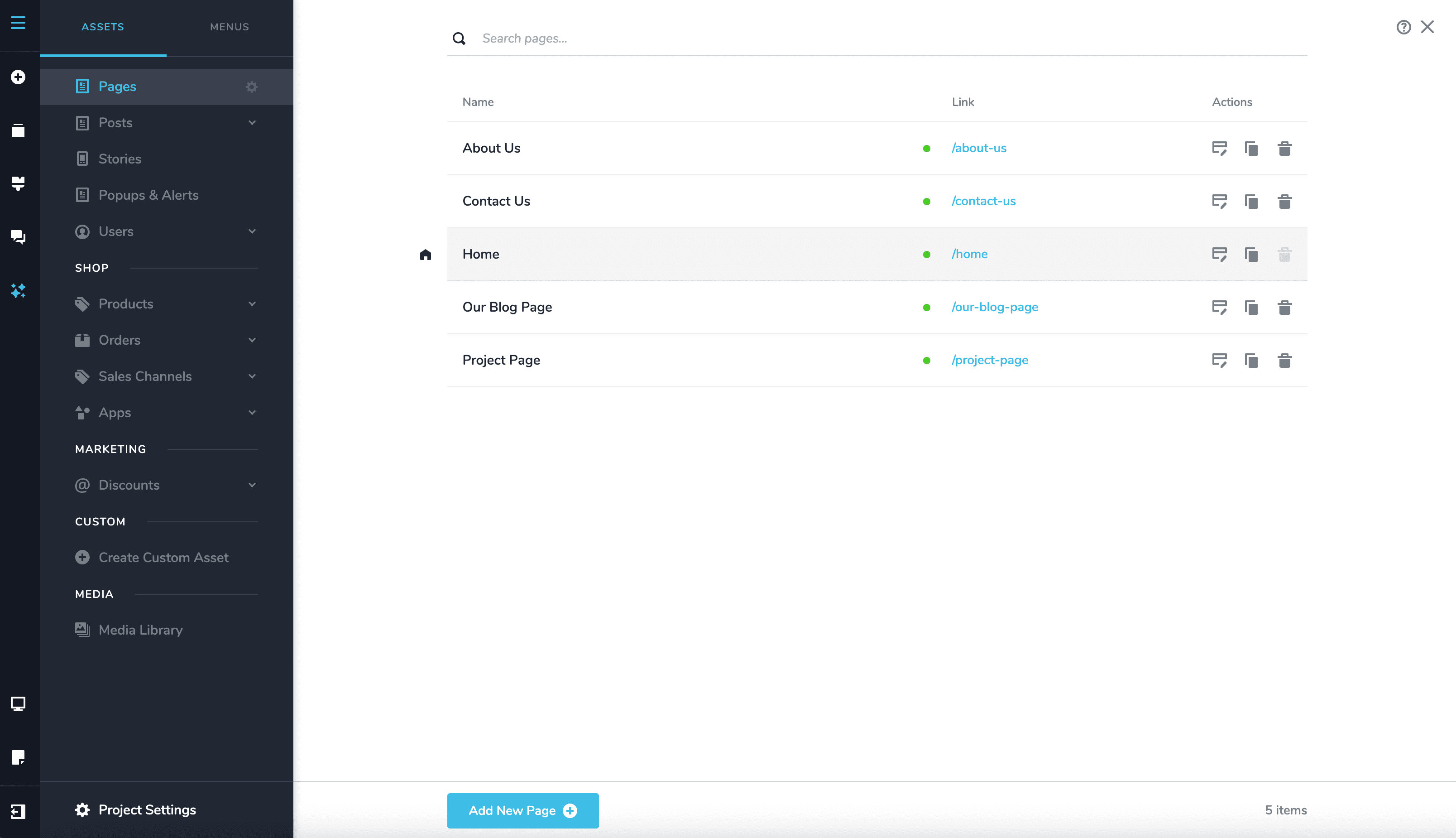Editor UI Overview