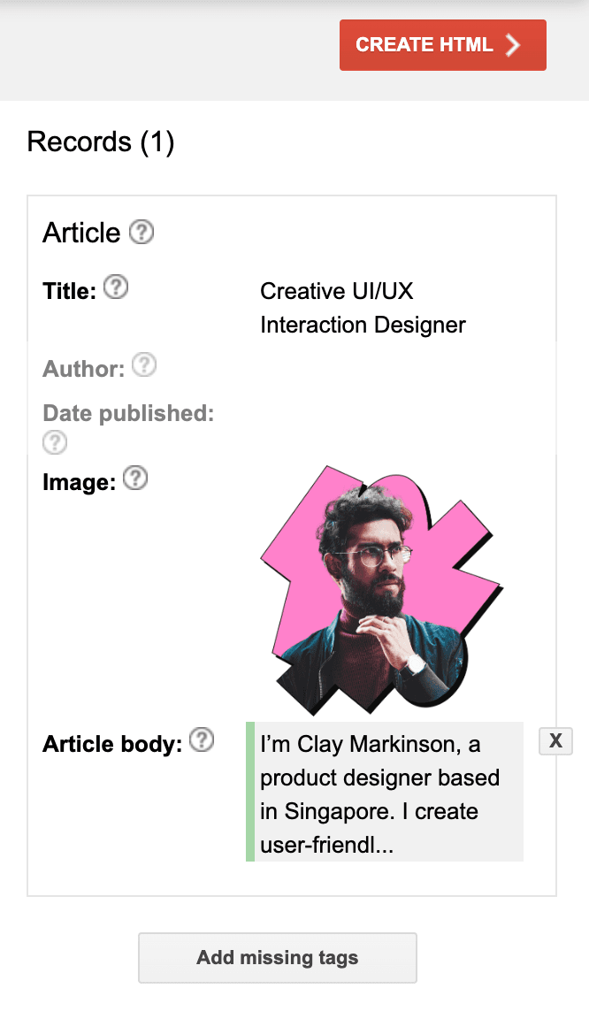 Editor UI Overview