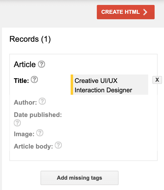 Editor UI Overview