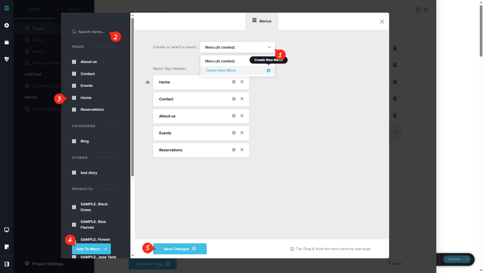 Editor UI Overview