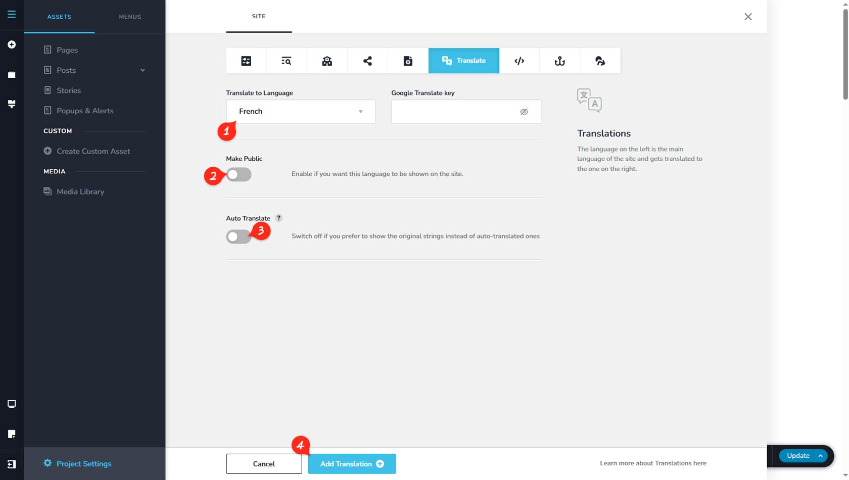 Editor UI Overview