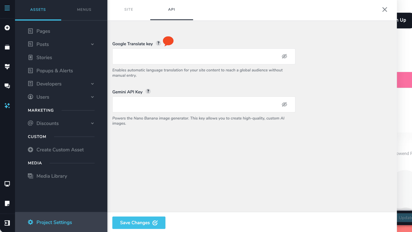 Editor UI Overview