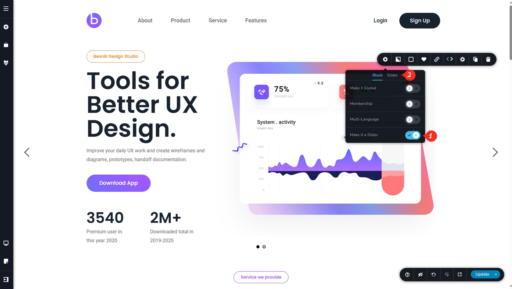 Editor UI Overview