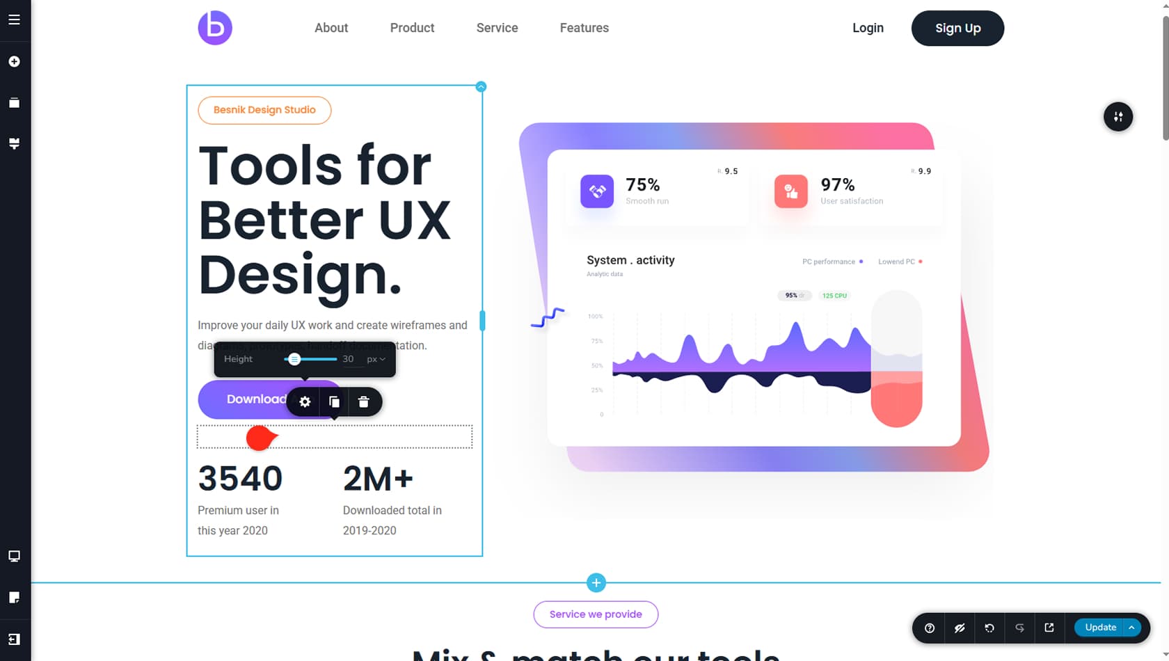 Editor UI Overview