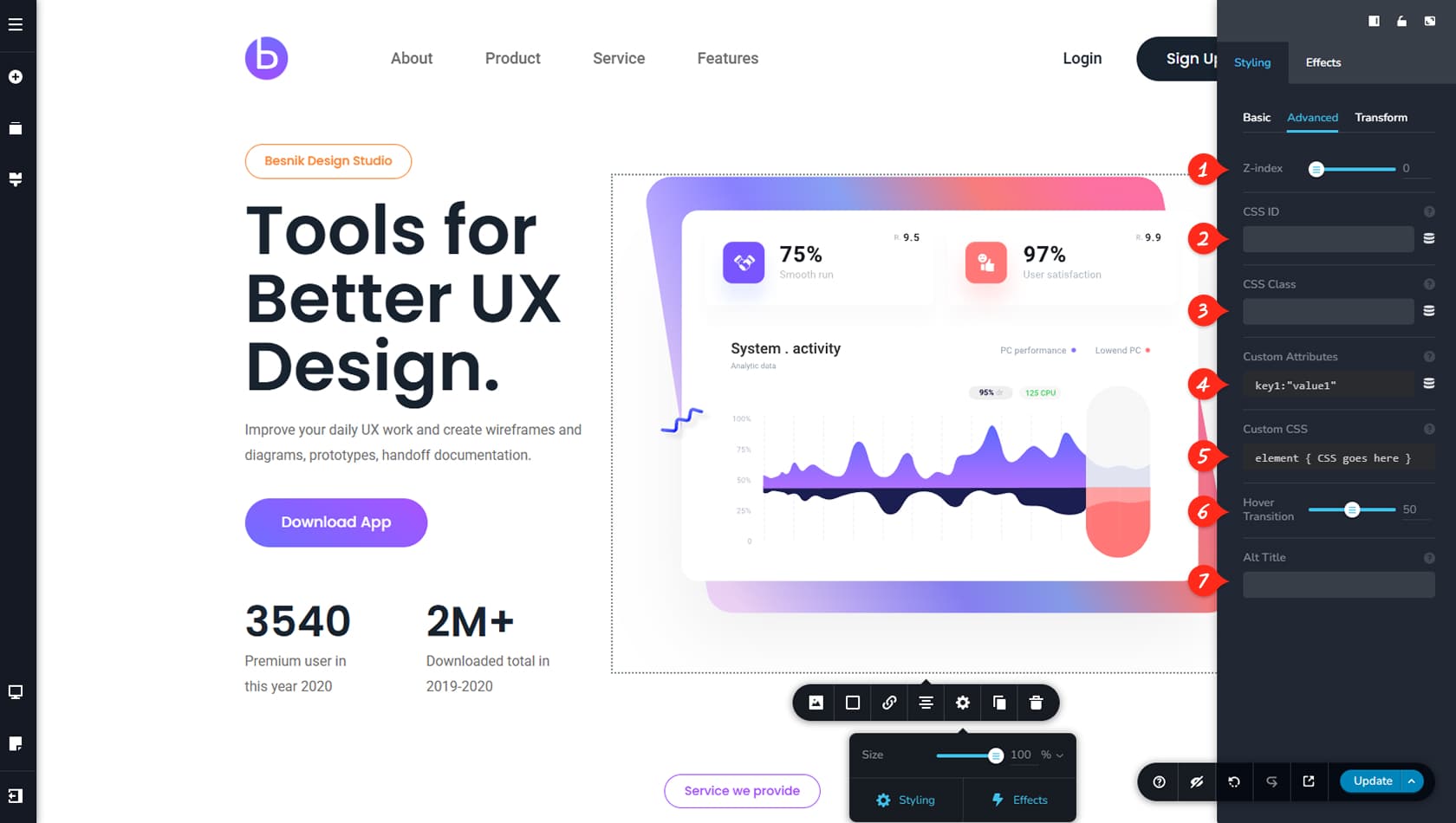 Editor UI Overview