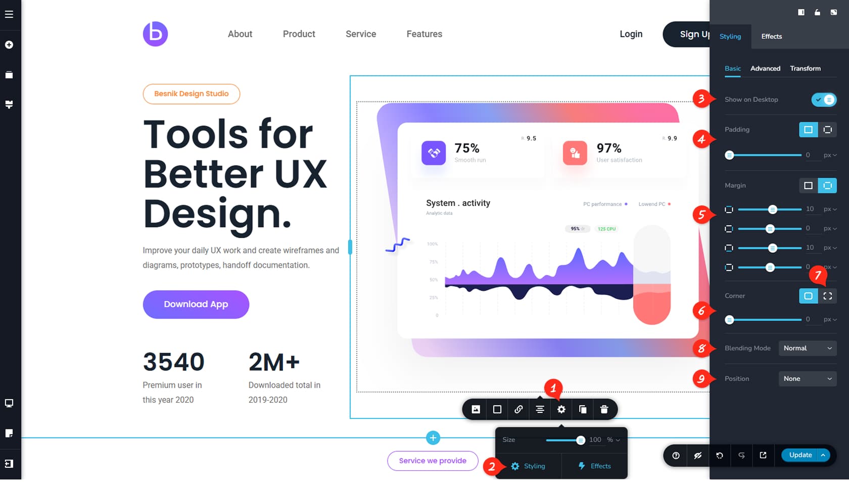 Editor UI Overview