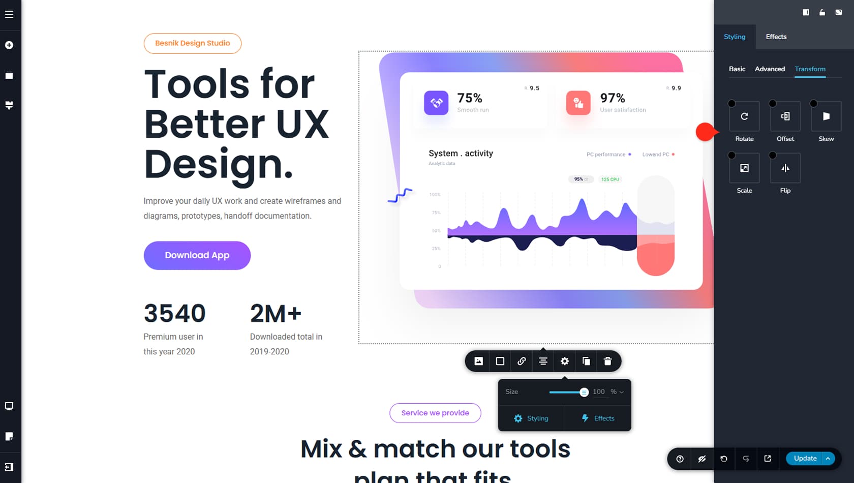 Editor UI Overview
