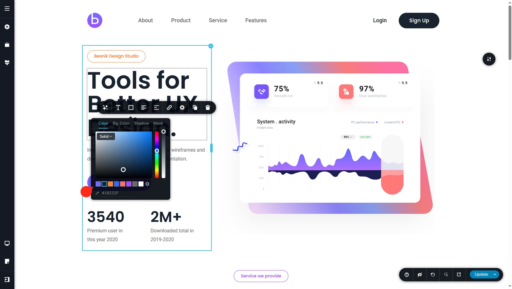 Editor UI Overview