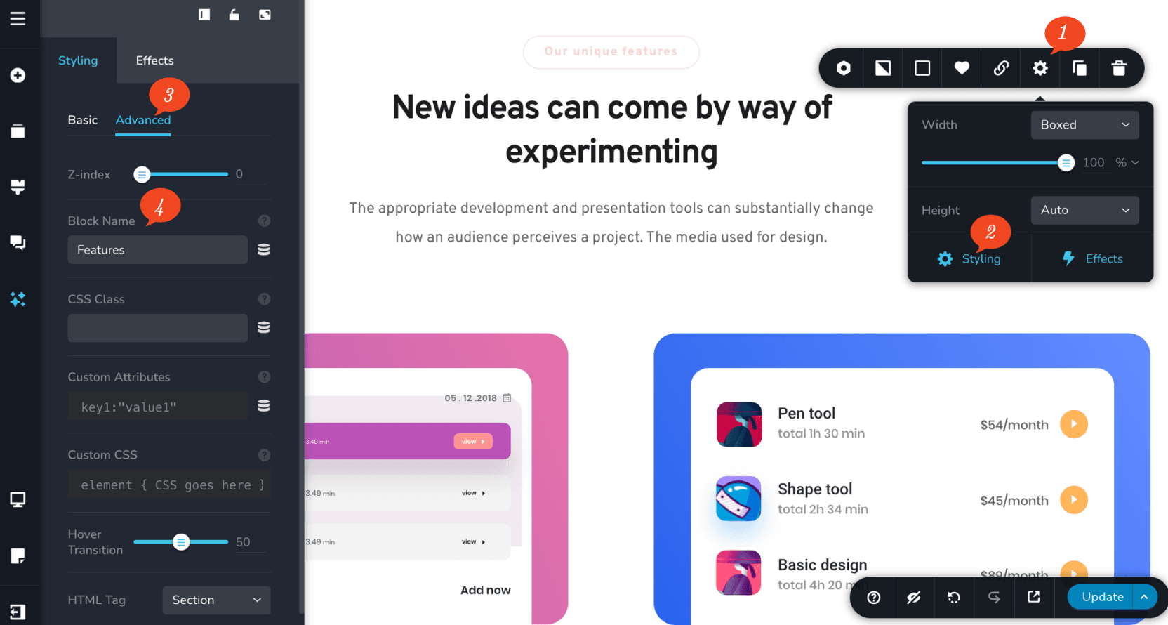Editor UI Overview