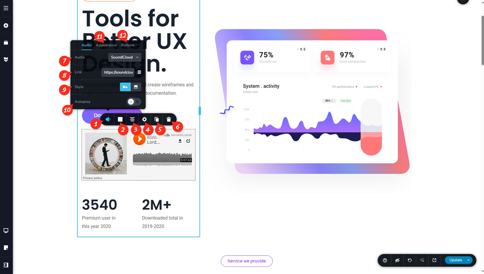 Editor UI Overview