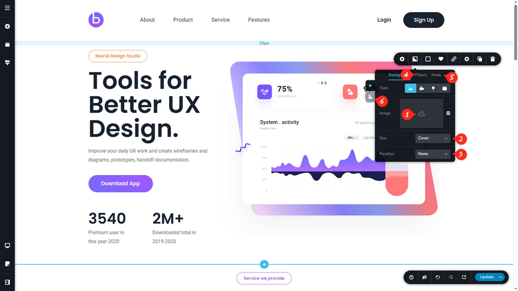 Editor UI Overview