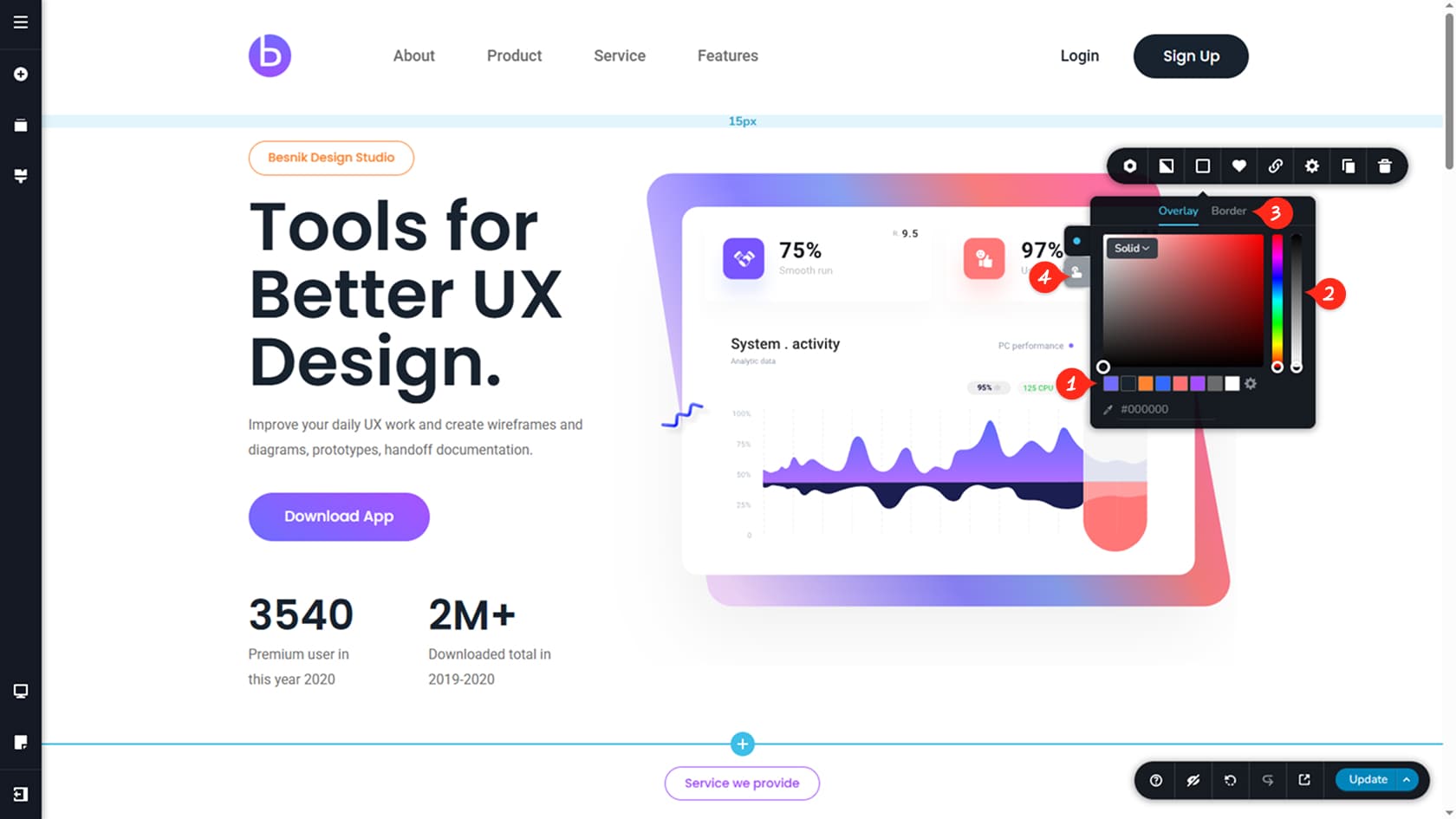 Editor UI Overview