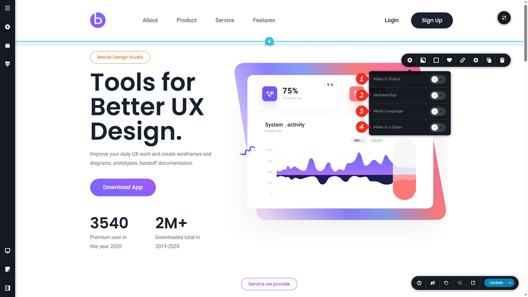 Editor UI Overview