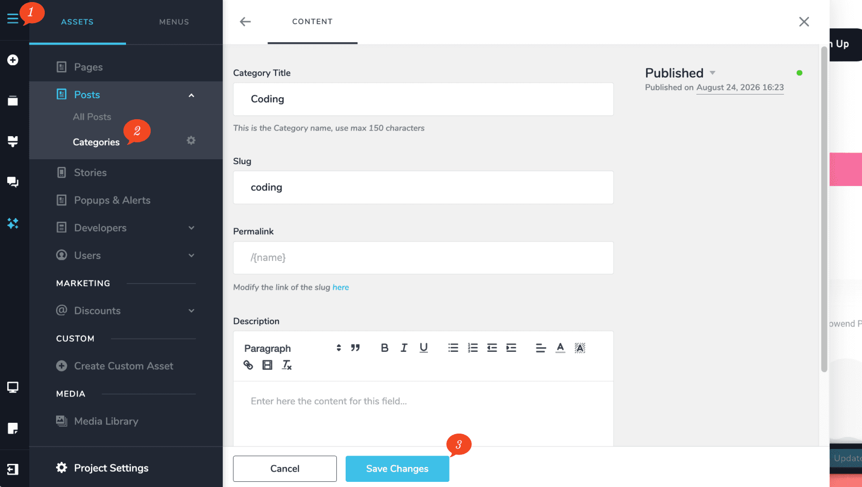 Editor UI Overview