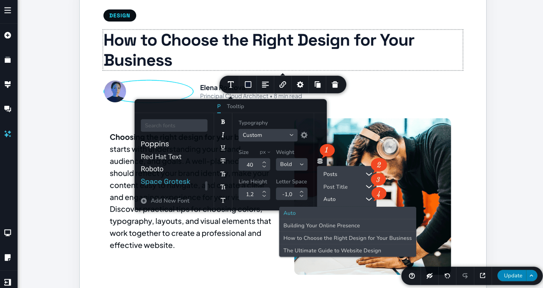 Editor UI Overview
