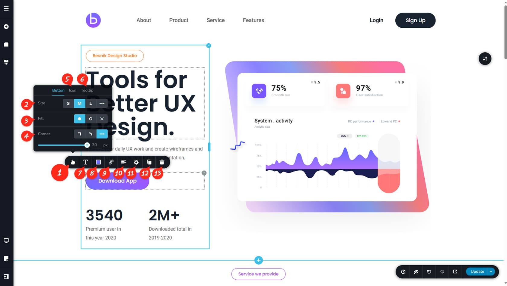 Editor UI Overview