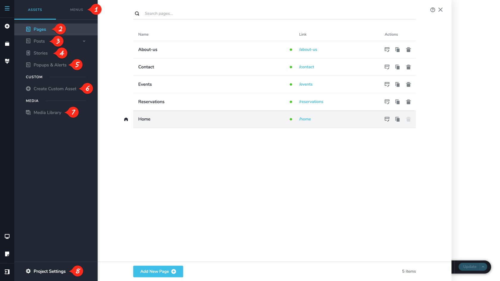 Editor CMS