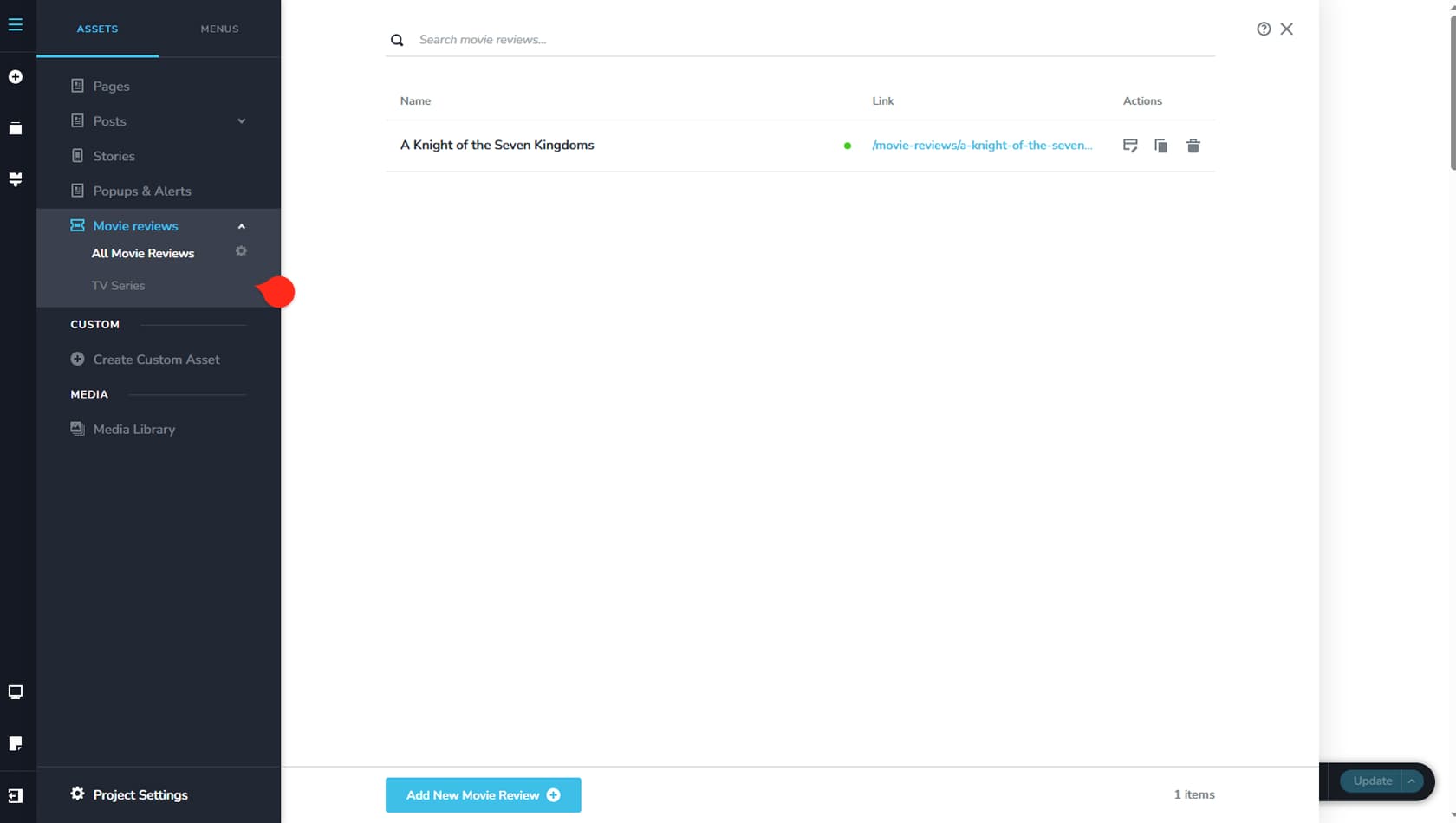 Editor UI Overview