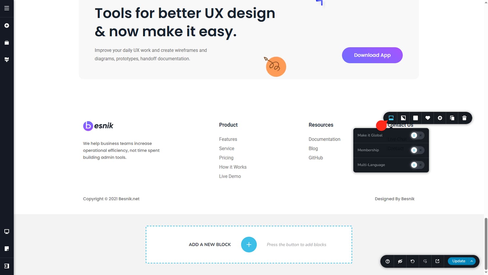 Editor UI Overview