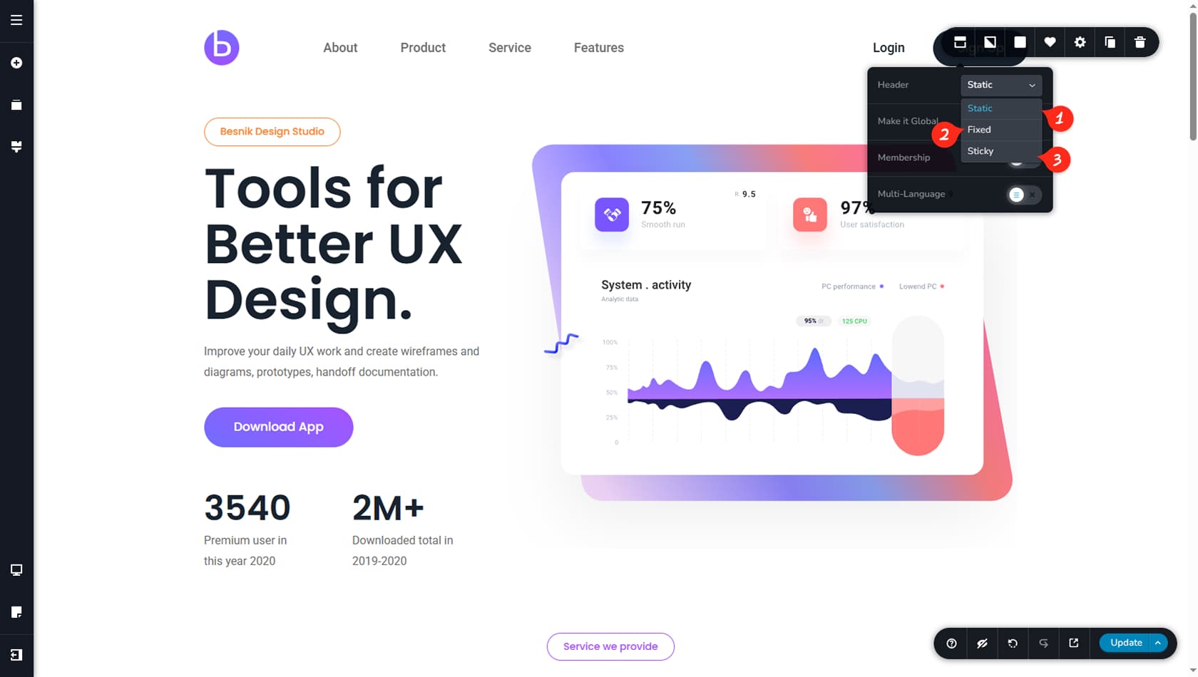 Editor UI Overview