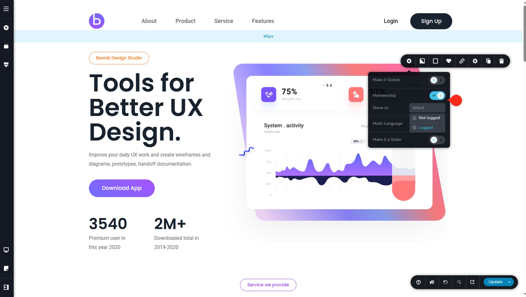 Editor UI Overview