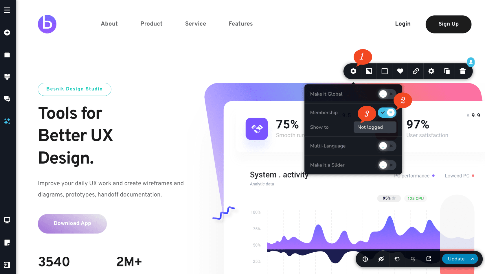 Editor UI Overview