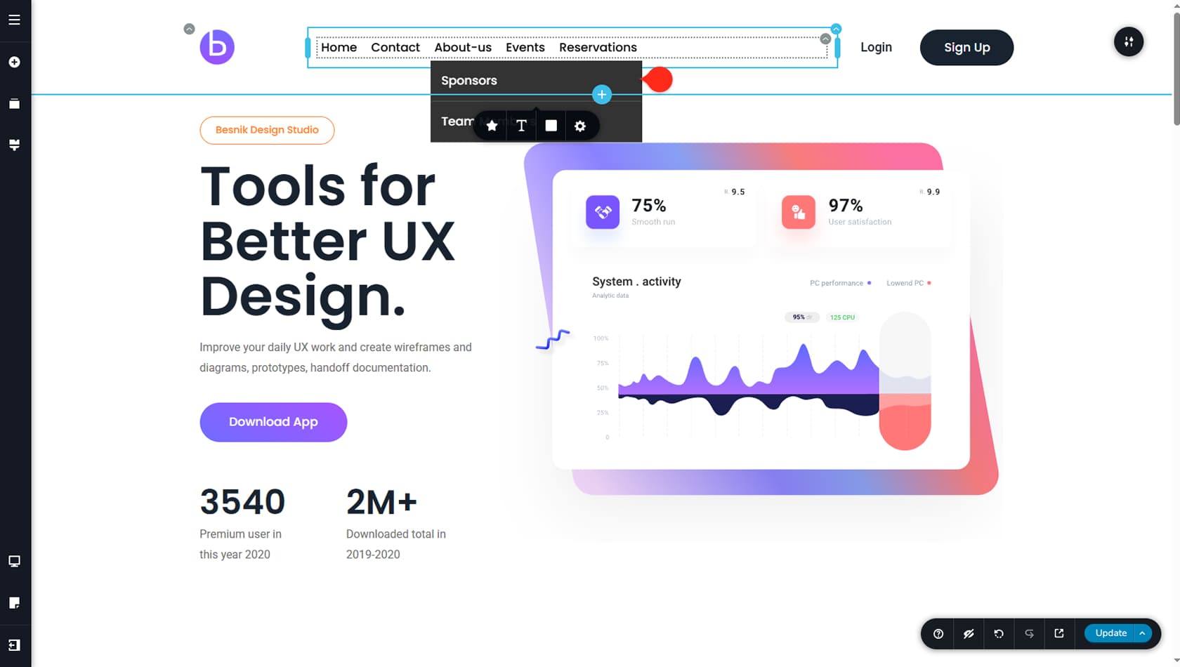 Editor UI Overview