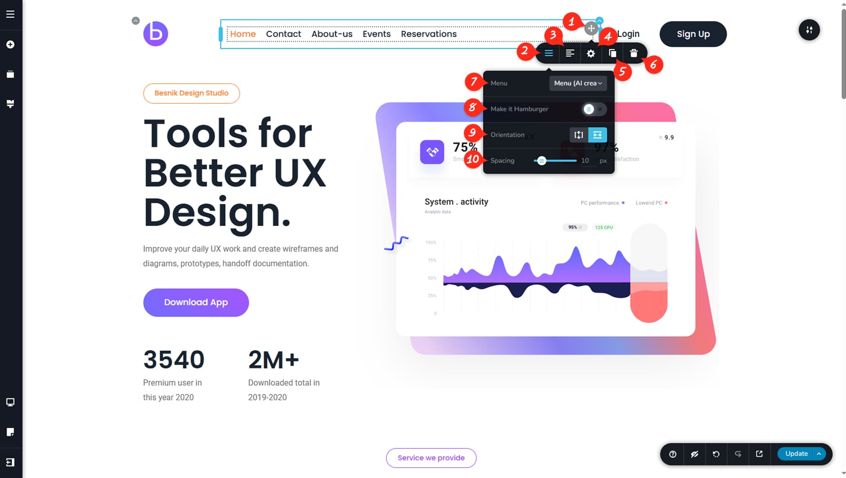 Editor UI Overview