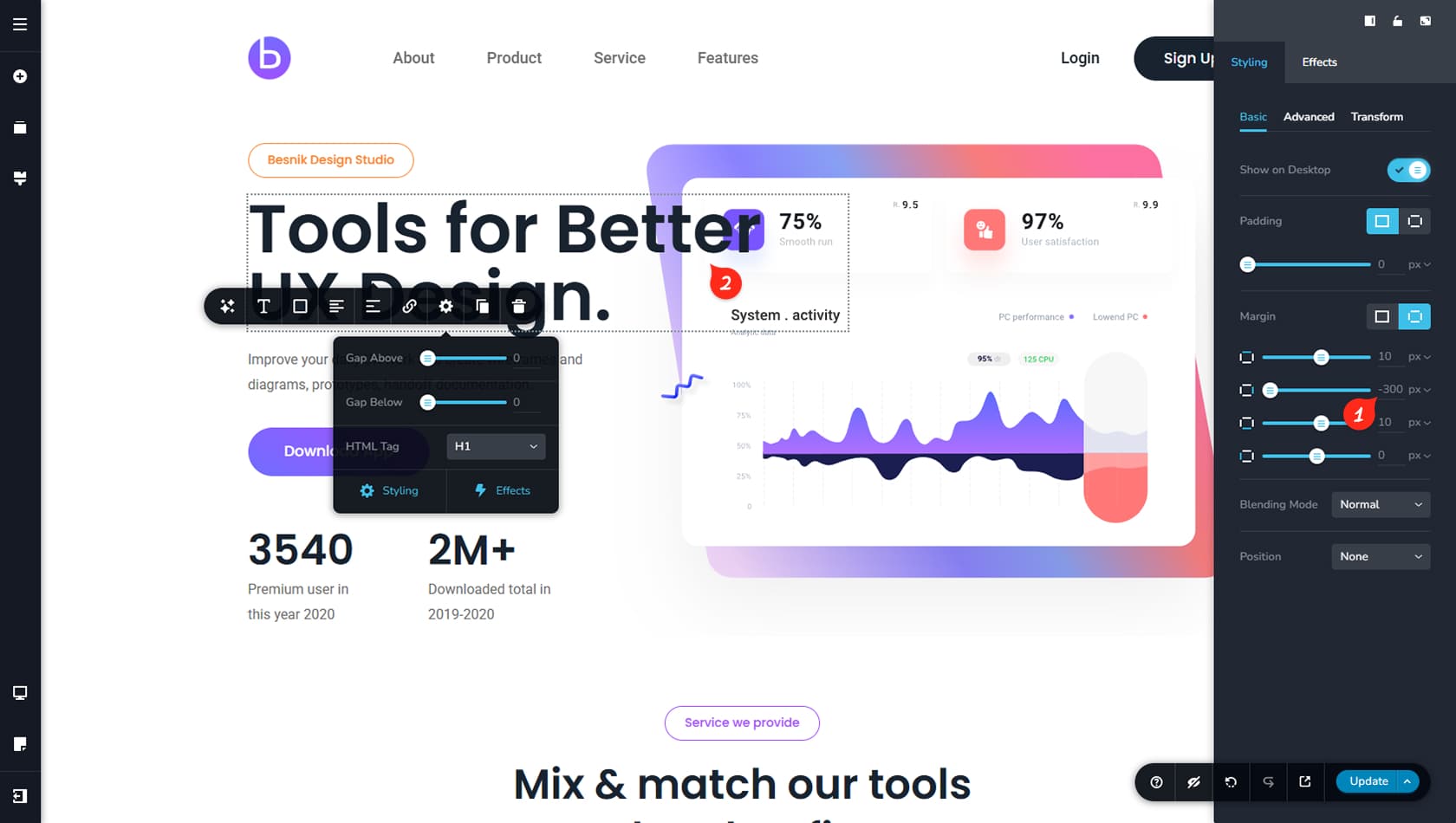 Editor UI Overview