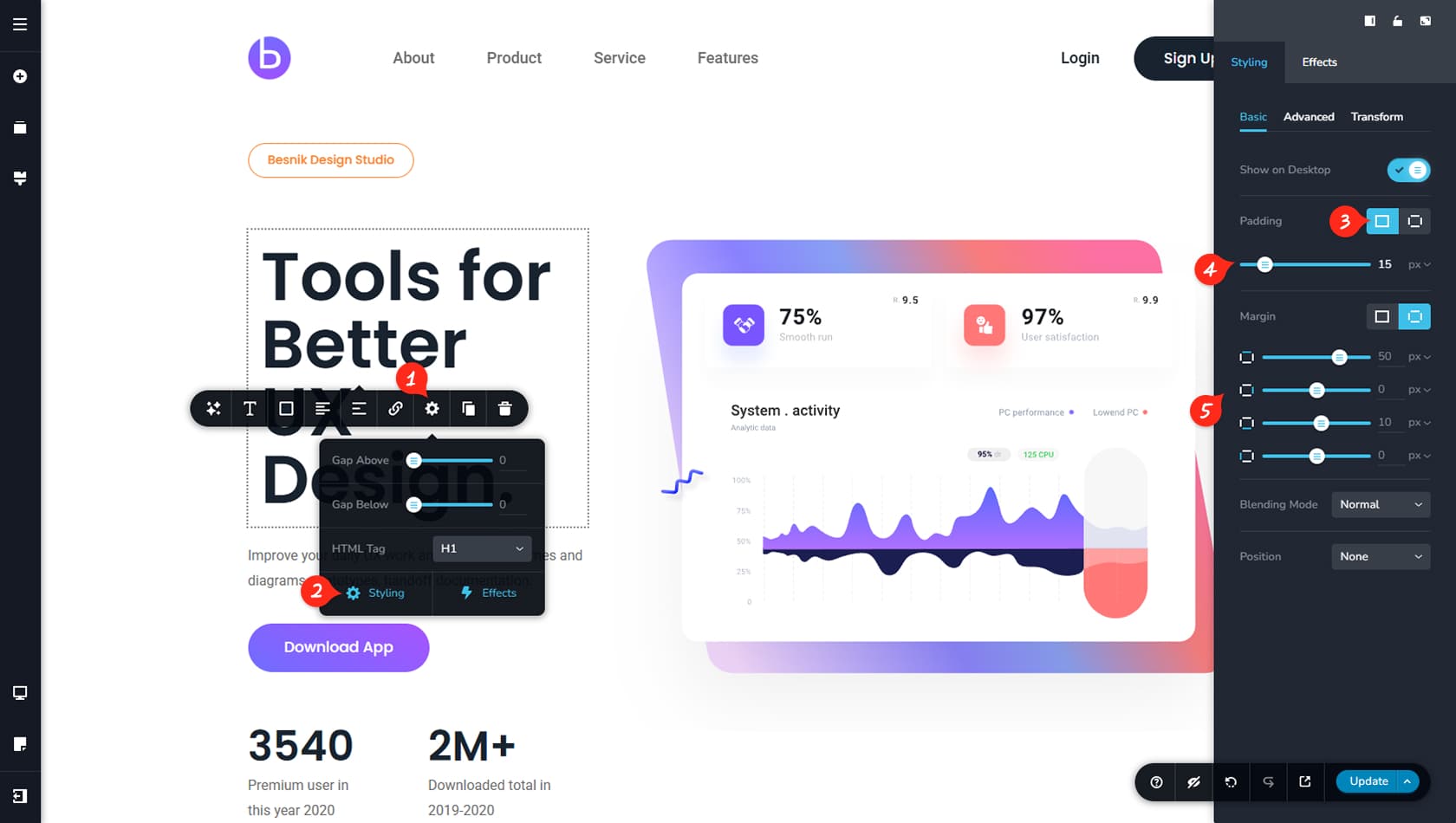 Editor UI Overview