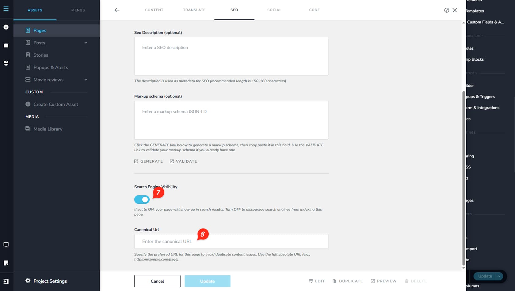 Editor UI Overview