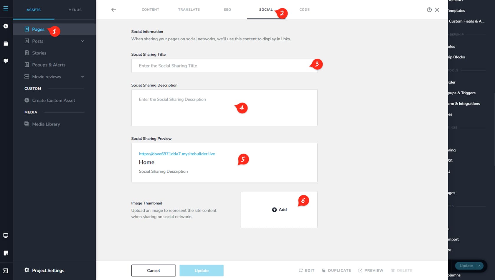 Editor UI Overview