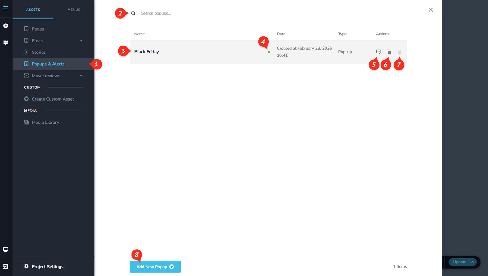 Editor UI Overview