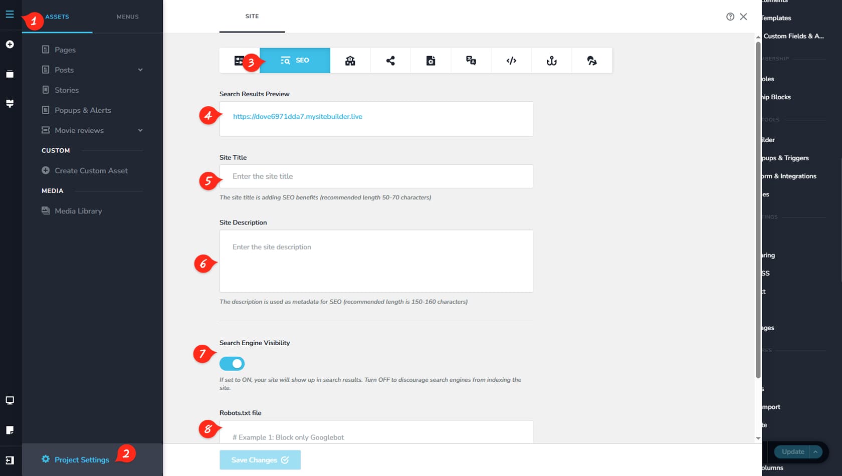 Editor UI Overview