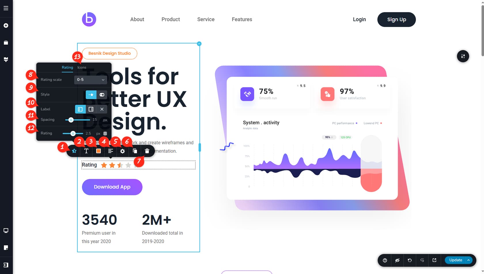 Editor UI Overview