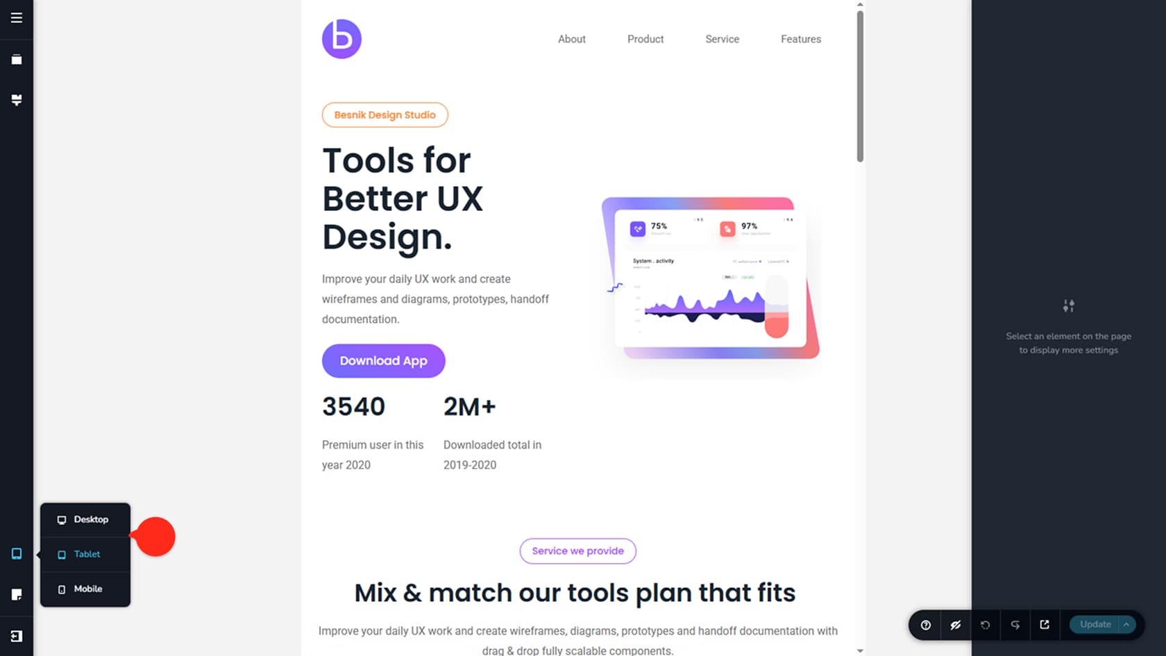 Editor Add Elements